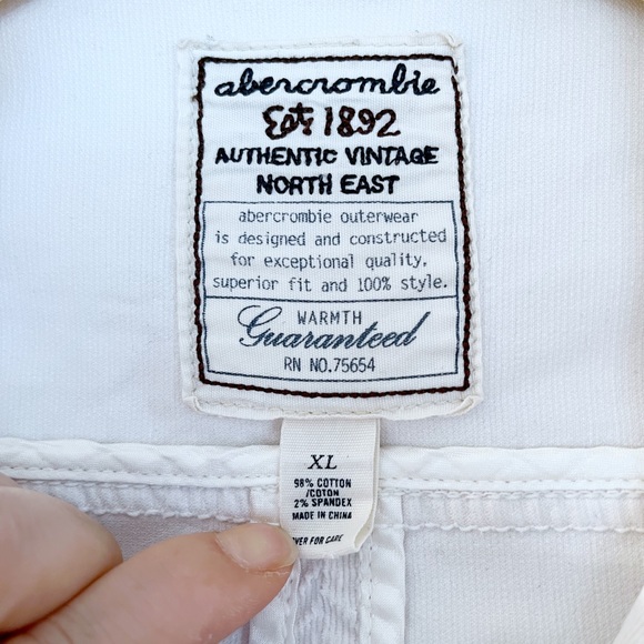 Abercrombie and Fitch Vintage Moto Corduroy Jacket - Picture 4 of 4